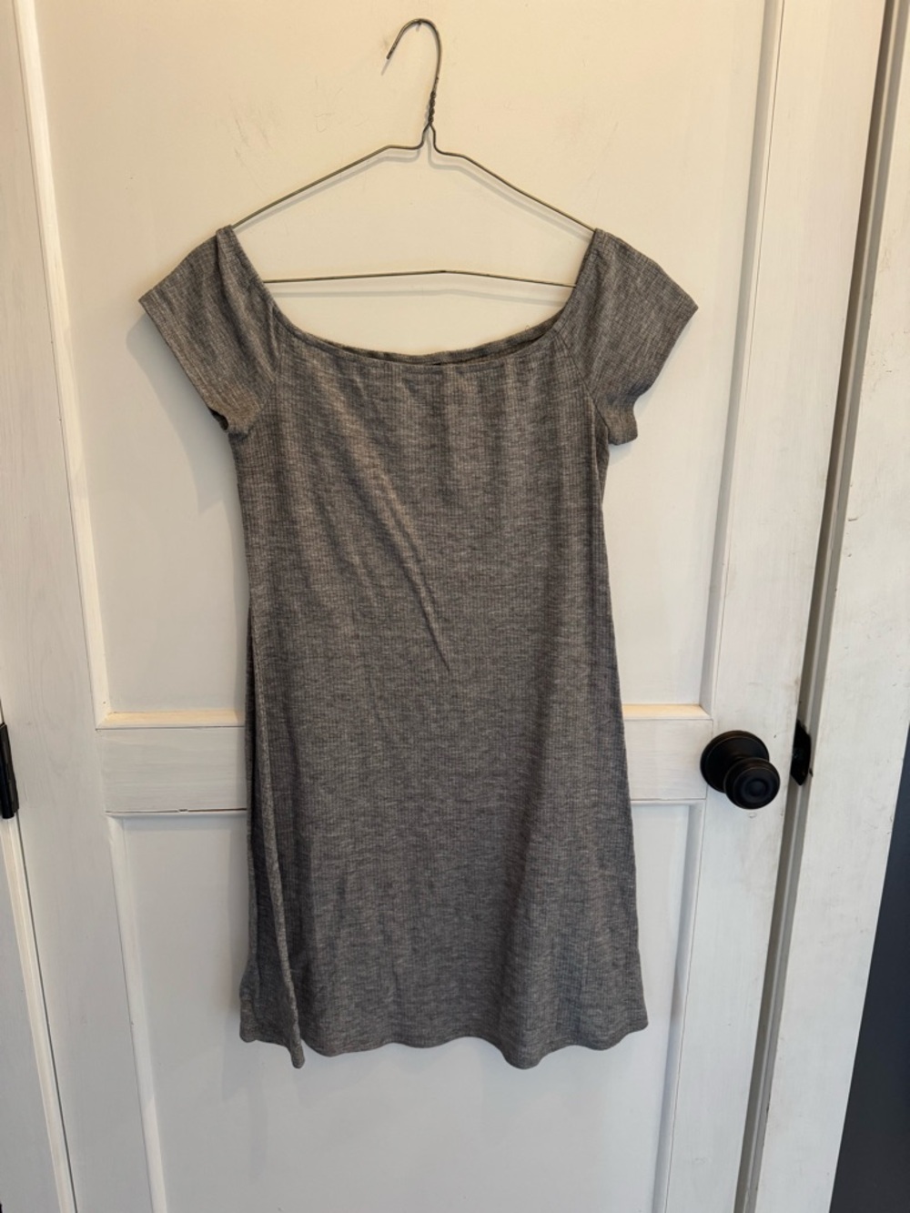 Rue21 Heather Gray Ribbed Dress